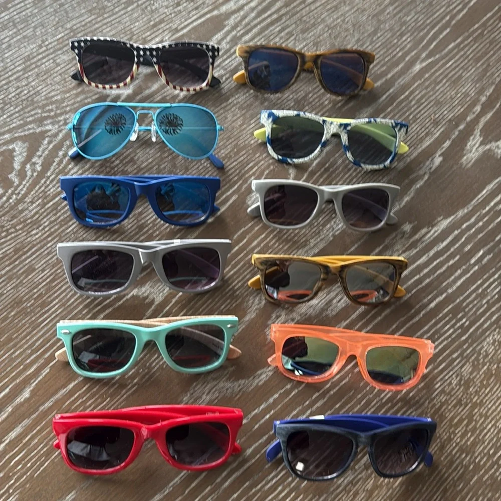 EUC bundle of 12 Kids sunglasses, The Children’s Place & Gymboree